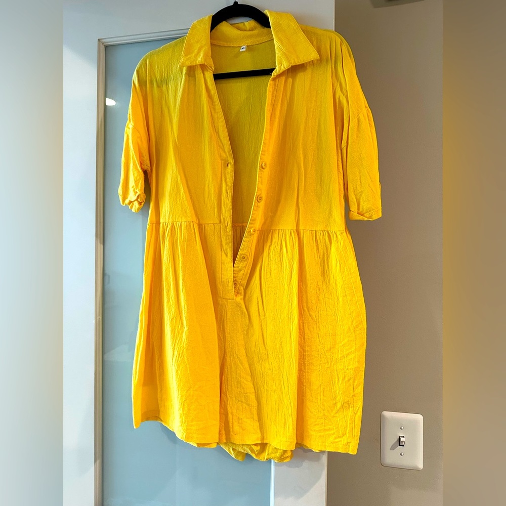 Yellow romper - amazon